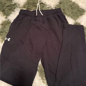 Under Armour Black Kids Sweatpants